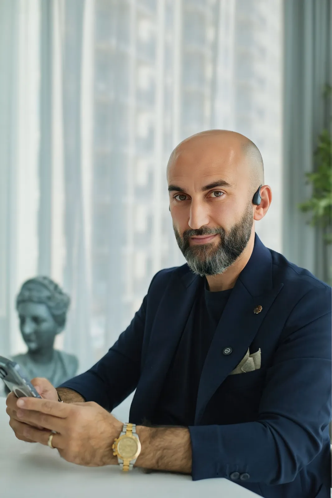 Yaser Albeer at work
