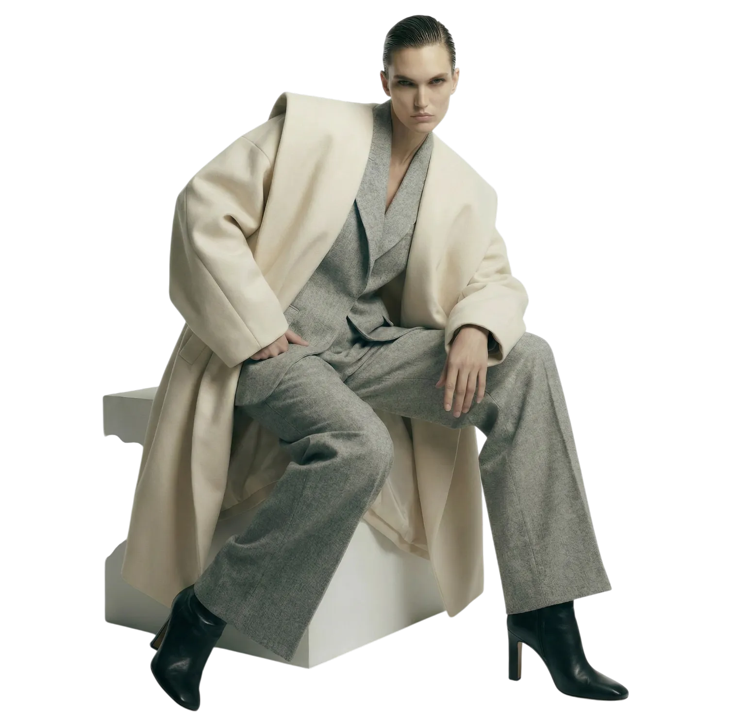 Fashion brand collection in production